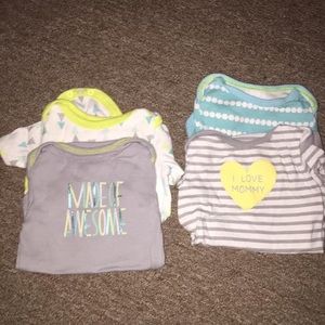 Short sleeve onesies